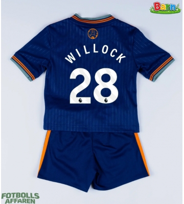 Newcastle United Joe Willock #28 Tredjeställ Barn 2025-26 Kortärmad (+ Korta byxor)